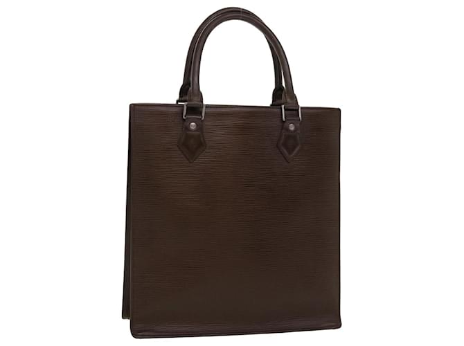 Louis Vuitton Alma Hand Bag Epi Mocha (Dark Brown) M5214D Women