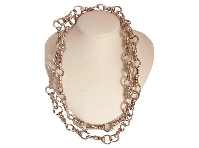 Hermès Morso di cavallo Argento Argento