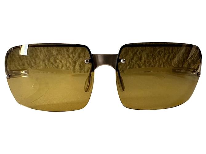 Prada óculos de sol verdes antigos Multicor Acetato  ref.829847