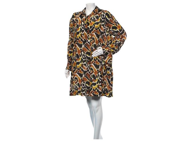 Vestido Day Birger & Mikkelsen de seda e viscose Multicor