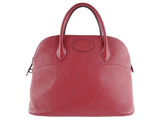 Hermès Bolide Red Leather  ref.830157
