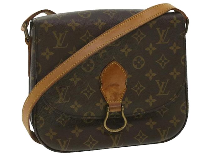 Louis Vuitton shoulder handbags auth Monogram St Cloud GM crossbody