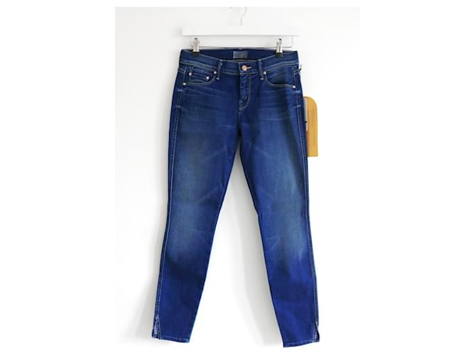 Skinny-Jeans von Mother The Vamp Blau John  ref.830974