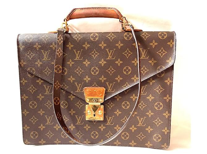 Louis Vuitton Serviette Conseiller Business Bag(Brown)