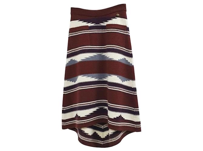 Chanel Paris-Dallas Cashmere Skirt Multiple colors  ref.831070