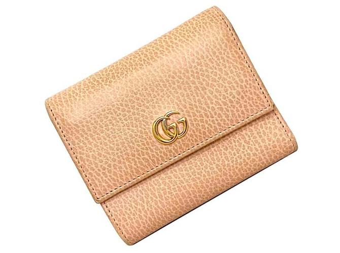Gucci GG Marmont Cuir Rose  ref.831150