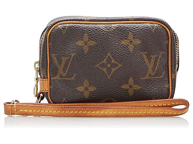 Louis Vuitton Brown Monogram Trousse Wapity Cloth ref.831515 Joli Closet