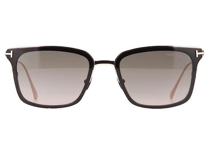 Tom FordFT0831 01K occhiali da sole titanio Schwarz Golden Metall  ref.831951