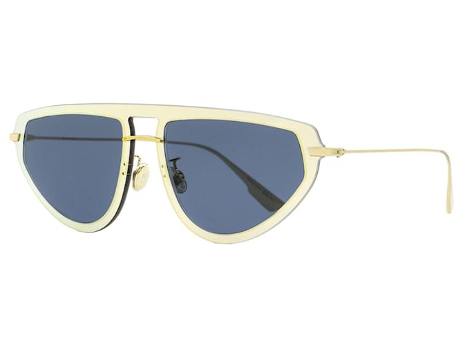 Dior Cateye Sunglasses Ultime 2 83I0T Gold 56mm D'oro Metallo  ref.831953