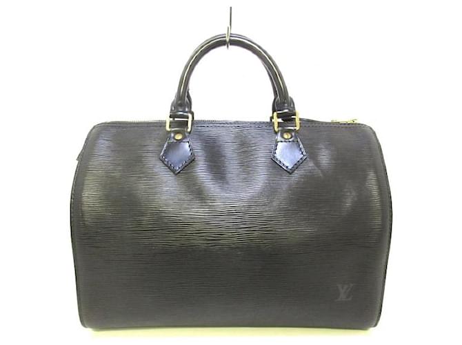Louis Vuitton Speedy 30 Black Leather ref.832648 - Joli Closet