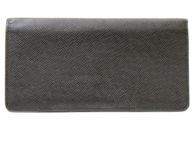 Louis Vuitton Brazza Negro Cuero  ref.832735