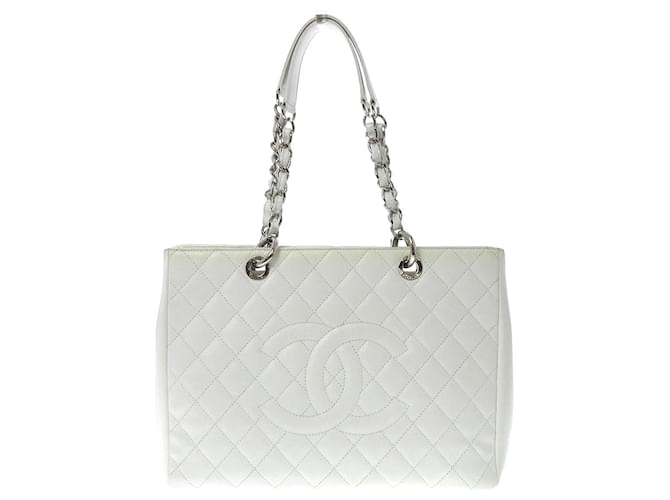 Chanel - Branco Bezerro-como bezerro  ref.832870