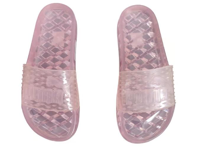 Autre Marque NEUE PUMA SW1MX Fenty von RIHANNA Jelly Slide 39 ROSA Pink Gummi  ref.833132