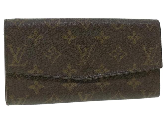 LOUIS VUITTON Monogram Pochette Porte Monnaie Credit Wallet M61725 LV