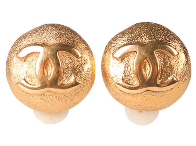 Chanel Earrings Golden  ref.833265