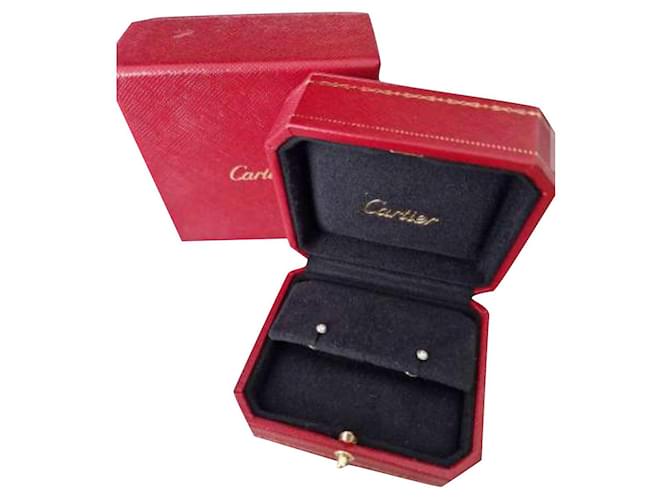 Cartier Earrings Silver hardware Gold  ref.831204