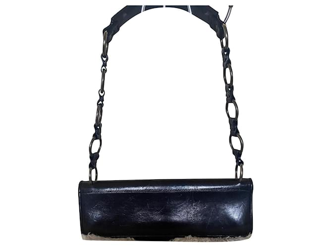 Yves Saint Laurent Handbags Dark brown Leather  ref.831954