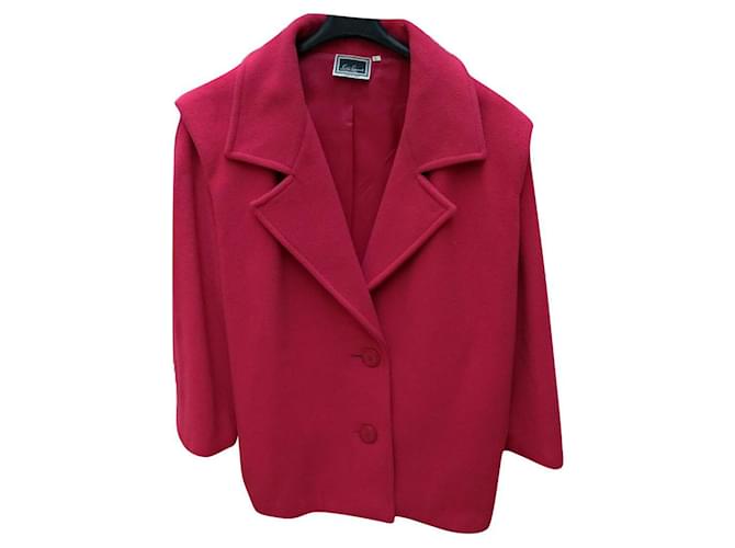 Luisa Spagnoli Coats, Outerwear Pink Wool  ref.832726