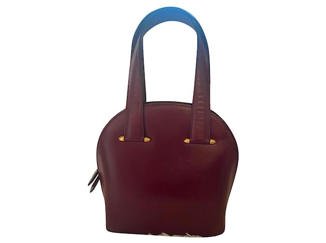 Cartier Handbags Dark red Leather  ref.833245