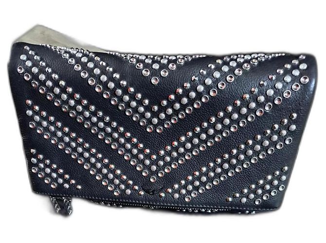 Borsa Zadig & Voltaire Rocky in pelle nera Nero