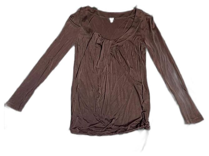 Bluse Versace Jeans Couture Braun Viskose
