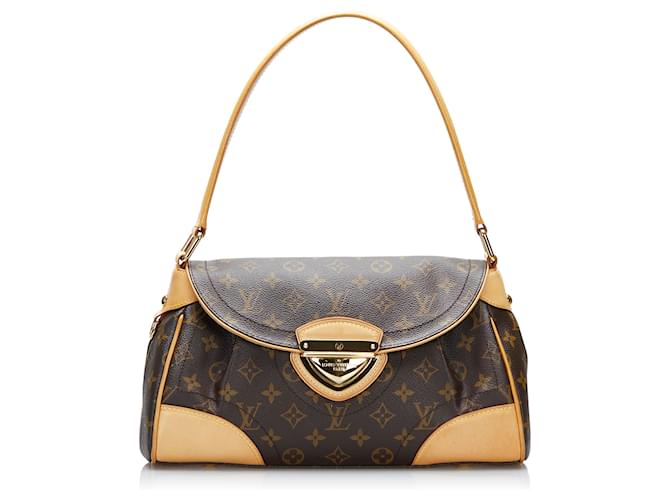 Louis Vuitton Brown Monogram Beverly MM Cloth  ref.833842