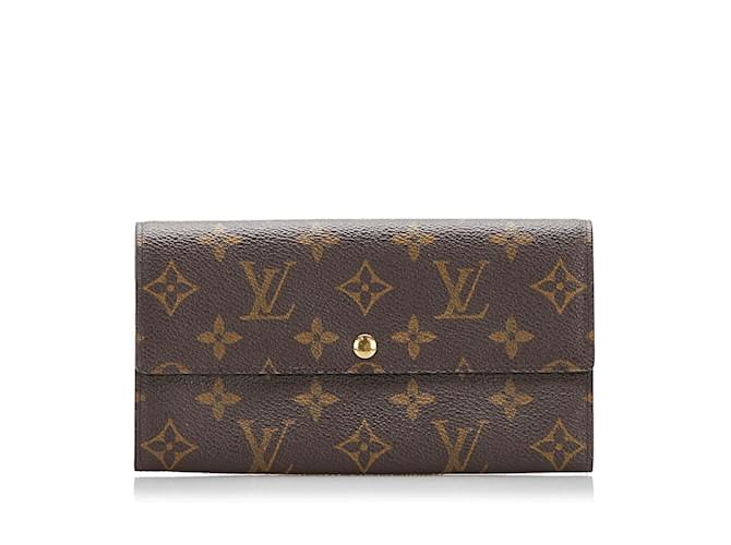 Louis Vuitton portofeuilles Sarah Womens long wallet M61725 Cloth