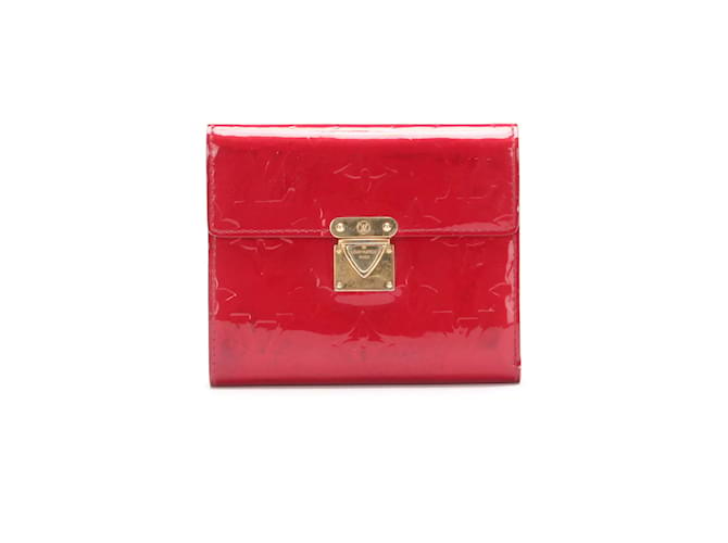 Louis Vuitton, Bags, Louis Vuitton Red Monogram Vernis Koala Wallet