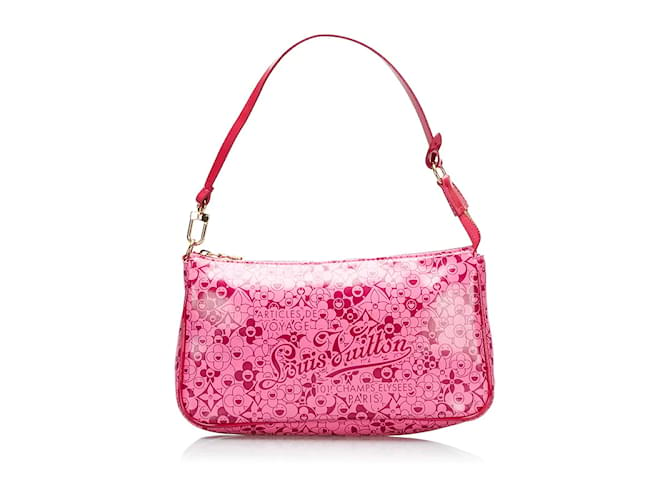 Louis Vuitton Cosmic Blossom Pochette Accessoires M93166 Pink Cloth  ref.834306 - Joli Closet