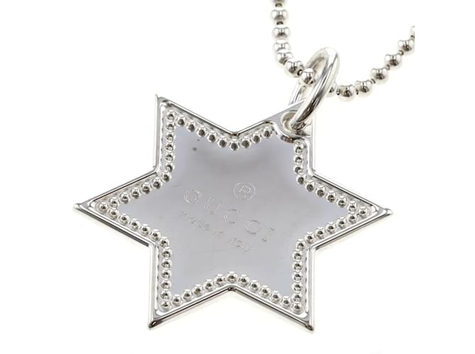 GUCCI 18K Yellow Gold Icon Cut-Out Star Pendant Necklace YBB72936300100U |  Fast & Free US Shipping | Watch Warehouse