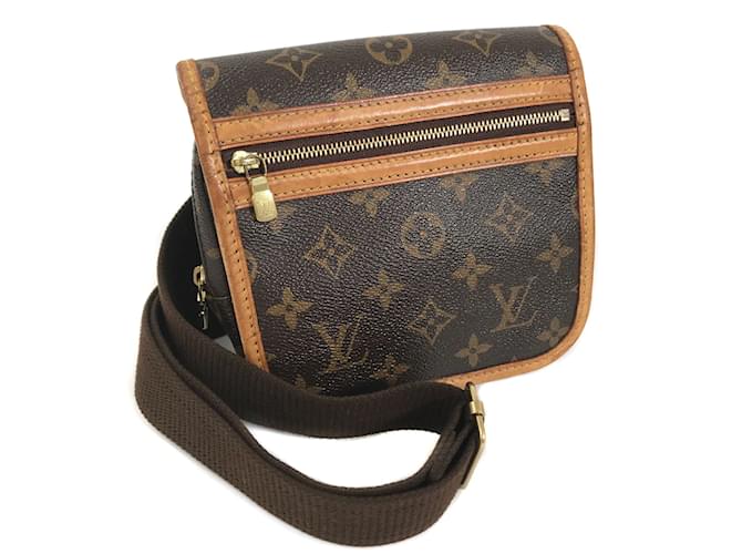 Louis Vuitton, Bags, Louis Vuittonmonogram Bum Bag Waist Belt Crossbody  Brown Canvas
