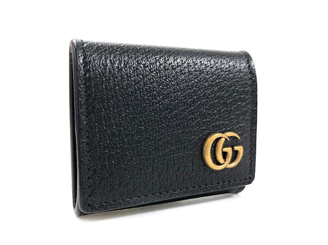 Gucci 'Gg Marmont' Small Wallet in Gray