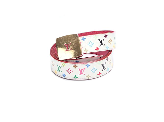 Multicolor Monogram Leather Belt