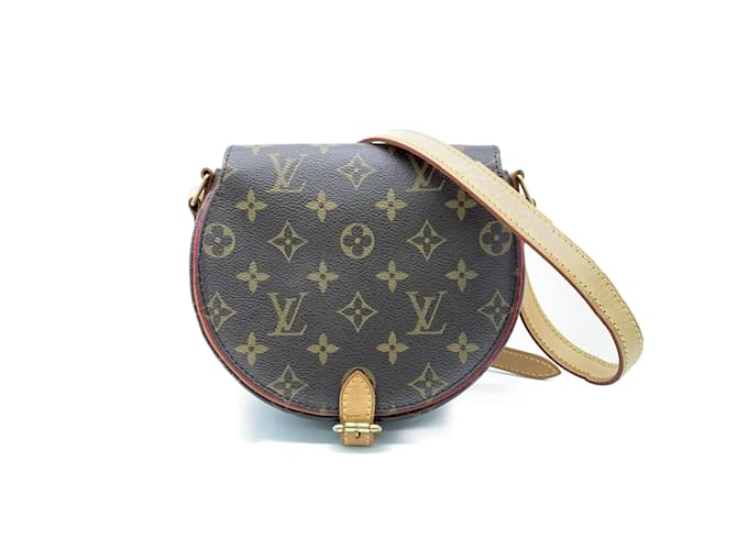 Louis Vuitton Monogram Tambourine Crossbody Bag M51179 Brown Cloth