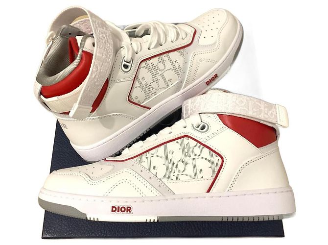 Sneakers Dior B27 in pelle bianca Bianco