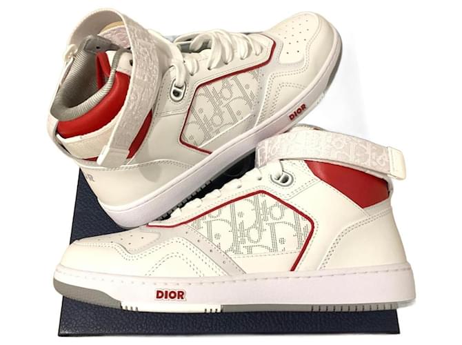 Dior Sneakers B27 White Leather  ref.834831