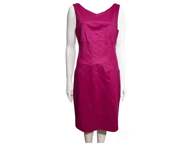Diane Von Furstenberg DvF Renda wool dress Pink  ref.834856