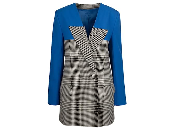 Nina Ricci Prince of Wales Check Blazer Multiple colors Polyester  ref.835758