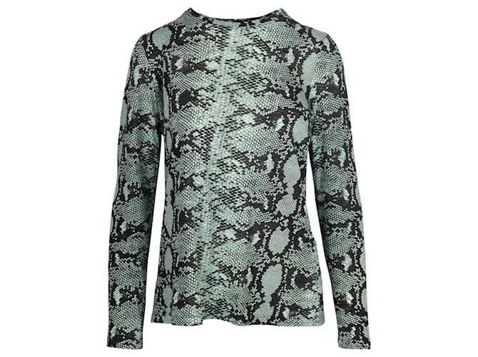 Proenza Schouler Animal Print Long Sleeve T-shirt Multiple colors Cotton  ref.835765
