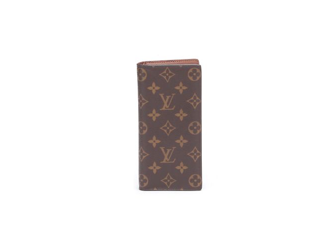 Louis Vuitton Monogram Brazza Wallet Brown