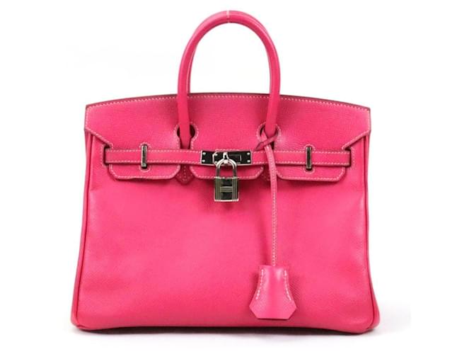 Hermès Birkin 25 Pink Leather  ref.835875