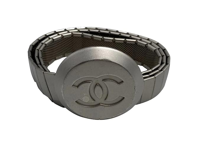 CHANEL  Belts T.cm 70 metal Silvery  ref.836730