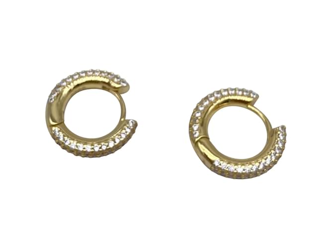 Autre Marque ALIX YANG  Earrings T.  gold plated Golden Gold-plated  ref.836802