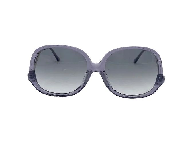 Autre Marque Non Signé / Unsigned sunglasses T.  Plastic Grey