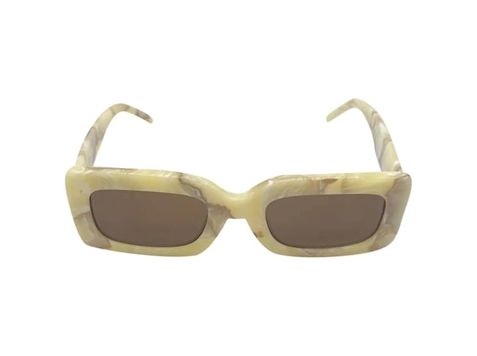 Autre Marque SHEVOKE Gafas de sol T.  el plastico Beige Plástico  ref.836841