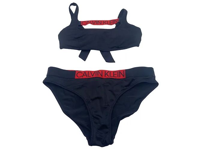 Calvin Klein Badebekleidung T.International S Polyester Schwarz