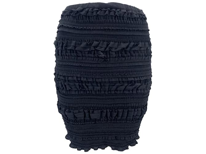 ISABEL MARANT Faldas T.fr 36 poliéster Negro  ref.836868