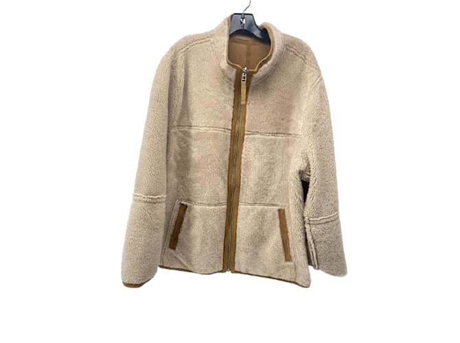 VINCE  Jackets T.International L Suede Camel  ref.836931