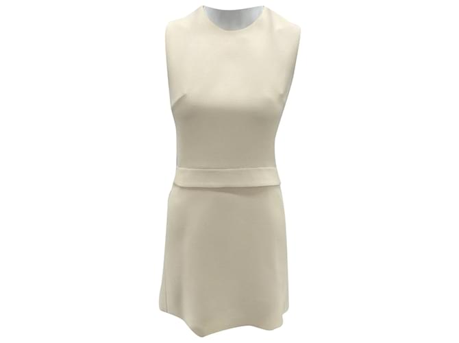 CHRISTIAN DIOR  Dresses T.fr 36 WOOL White  ref.837001