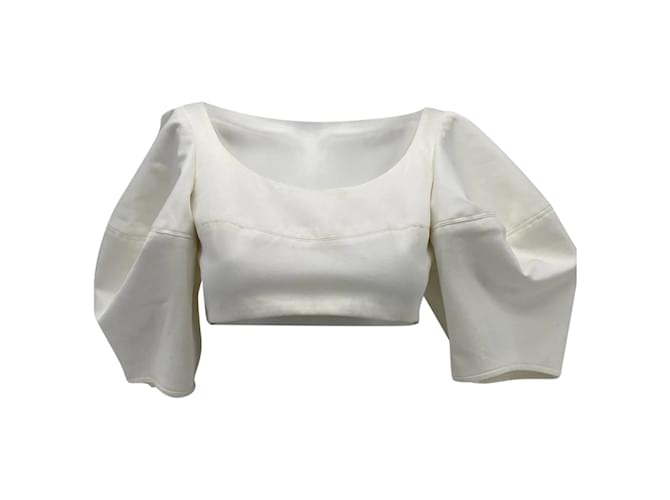 ELLERY Hauts T.UK 8 cotton Coton Blanc  ref.837033